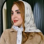 مینی اسکارف قلب