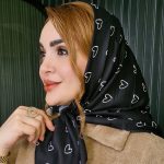 مینی اسکارف قلب