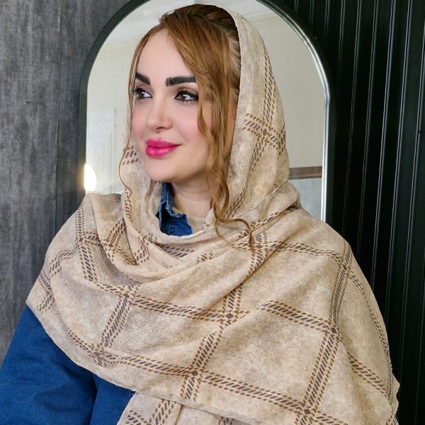 شال کریشه چهارخونه