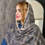 شال کریشه چهارخونه