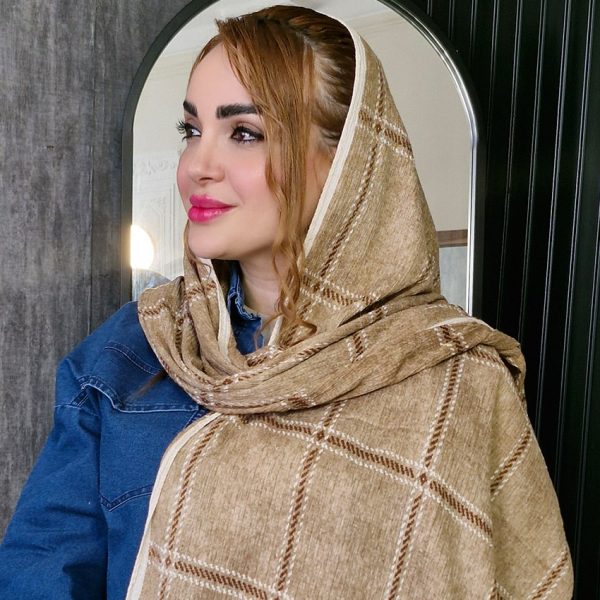 شال کریشه چهارخونه