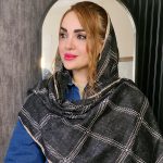 شال کریشه چهارخونه