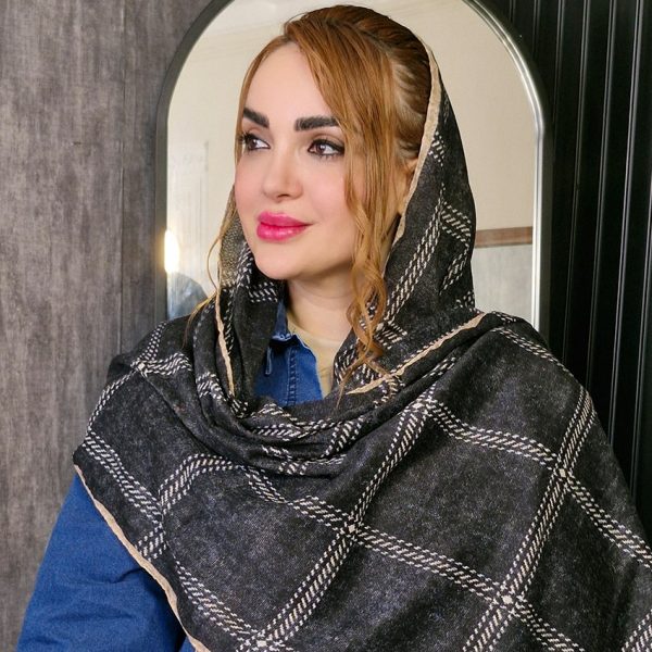 شال کریشه چهارخونه