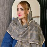 شال کریشه چهارخونه