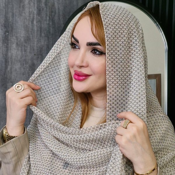 شال حریر مجلسی