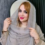 شال حریر مجلسی