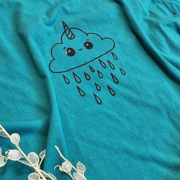 تیشرت کراپ نخ پنبه بارون