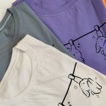 تیشرت نخ پنبه چاپ 3 خرگوش - مانتو پاتریس رشت