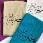 تیشرت چاپ زرافه