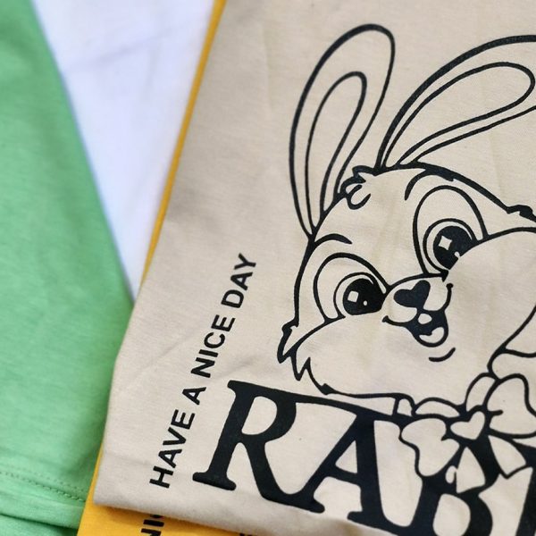 تیشرت چاپ خرگوش