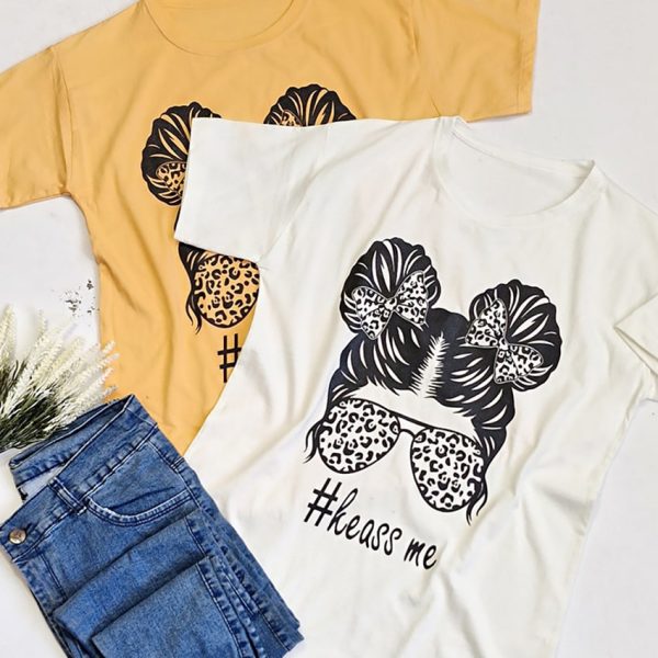 تیشرت دختر عینکی 35000260 - Image 8