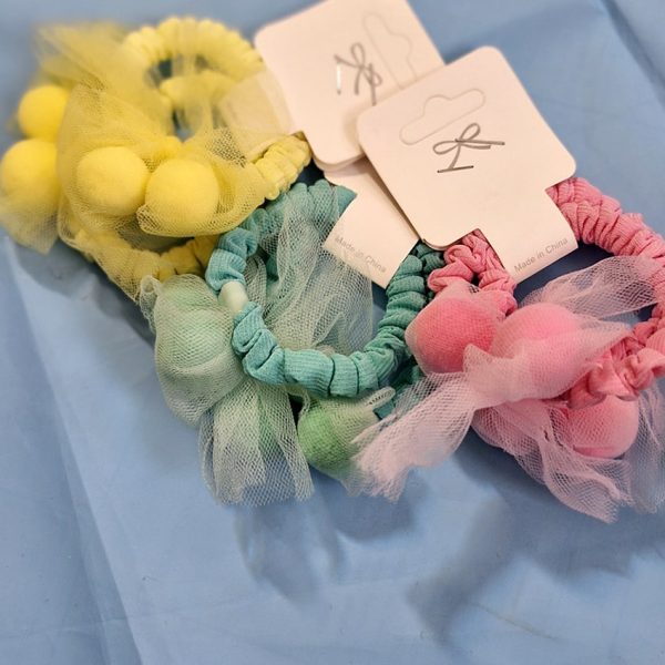 کش مو جفتی توری توپدار - مانتو پاتریس رشت