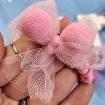 کش مو جفتی توری توپدار - مانتو پاتریس رشت