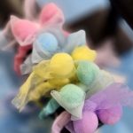 کش مو جفتی توری توپدار - مانتو پاتریس رشت