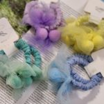 کش مو جفتی توری توپدار - مانتو پاتریس رشت