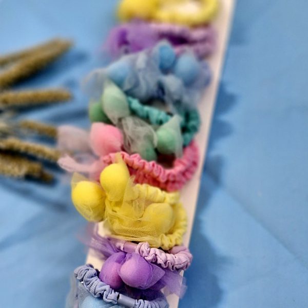 کش مو جفتی توری توپدار - مانتو پاتریس رشت