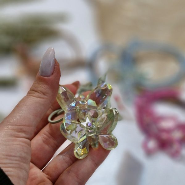 کش موی پروانه کریستالی - مانتو پاتریس رشت