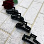 کلیپس مو نگینی مشکی - مانتو پاتریس رشت