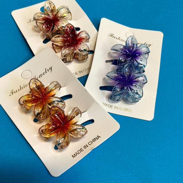 کلیپس گل لیلیوم شاین رنگی - مانتو پاتریس رشت