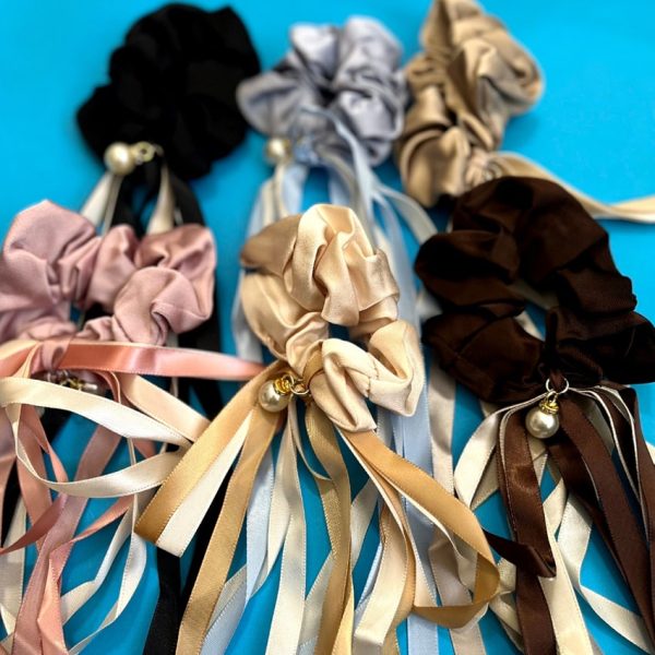 کش مو ساتن آویز دار - مانتو پاتریس رشت