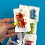 کلیپس گل لیلیوم رنگی - مانتو پاتریس رشت