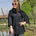 مانتو مراکشی دکمه ای