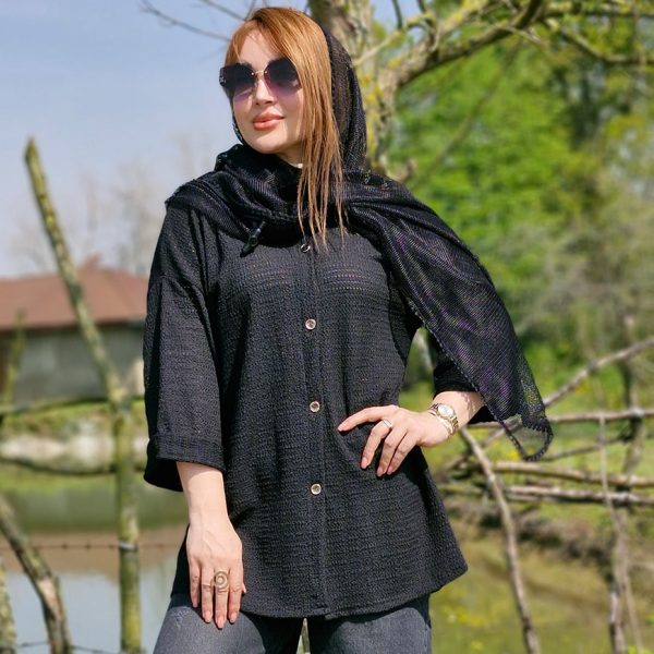 مانتو مراکشی دکمه ای