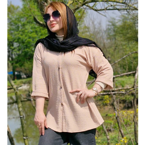 مانتو مراکشی دکمه ای