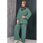 ست تونیک شلوار مراکشی 3 دکمه