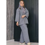 ست تونیک شلوار مراکشی 3 دکمه