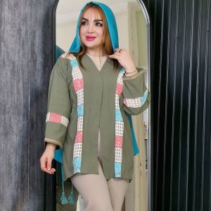 کت جلوباز لینن