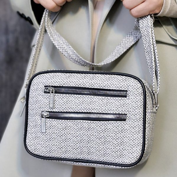 کیف دوشی مستطیل ترکیبی