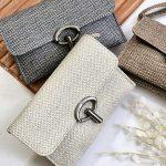 کیف دوشی چرم طرح کنفی