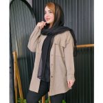 مانتو الیاف دو جیب