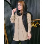 مانتو الیاف دو جیب