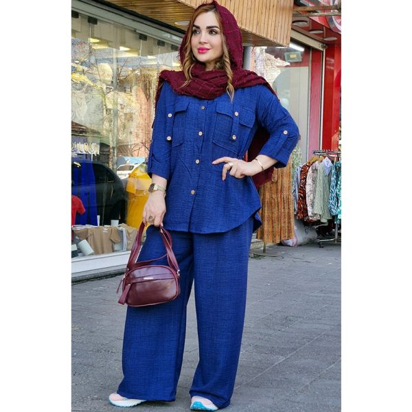 ست شانتون دو جیب - مانتو پاتریس رشت