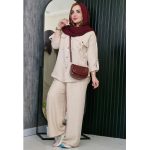 ست شانتون دو جیب - مانتو پاتریس رشت