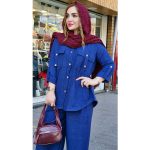 ست شانتون دو جیب - مانتو پاتریس رشت