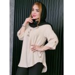 شومیز سه دکمه چوبی - مانتو پاتریس رشت