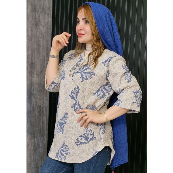 شومیز کریشه پروانه - مانتو پاتریس رشت