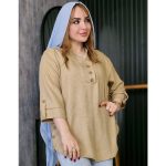 مانتو شانتون بغل دکمه