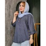 مانتو شانتون بغل دکمه