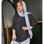 مانتو شانتون بغل دکمه - مانتو پاتریس رشت