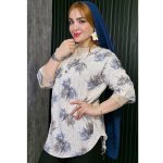 تونیک 3 دکمه برگ - مانتو پاتریس رشت