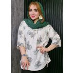 تونیک 3 دکمه برگ