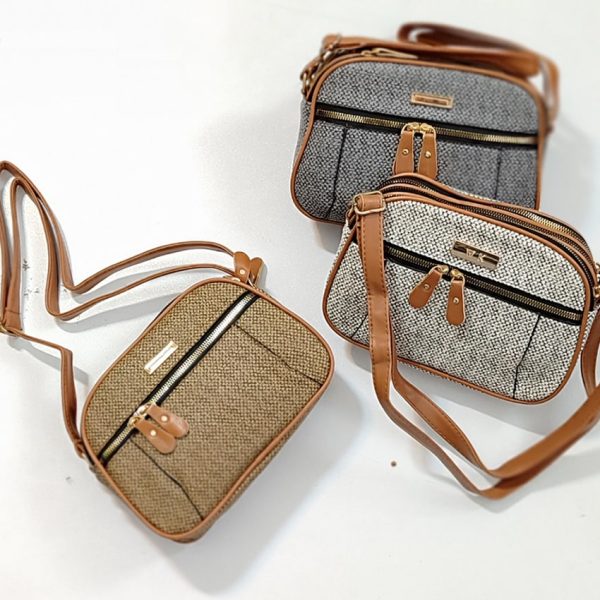 کیف دوشی 4 زیپ