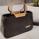 کیف فشن دسته طلایی پوست ماری - مانتو پاتریس رشت