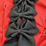 گیره مو مشکی پاپیون - مانتو پاتریس رشت