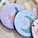 آینه جیبی فانتزی گرد - مانتو پاتریس رشت