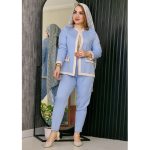 ست کت شلوار جیب پاپیون مازراتی